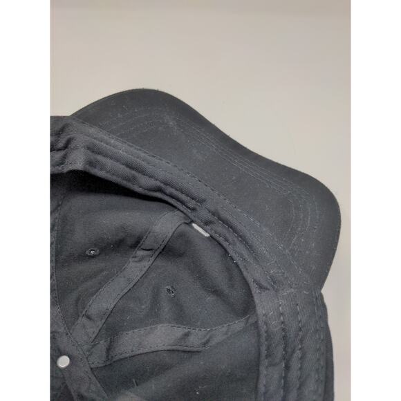 Portillo's Hot Dogs Slideback Hat Adjustable Black Embroidered Logo - Picture 8 of 9